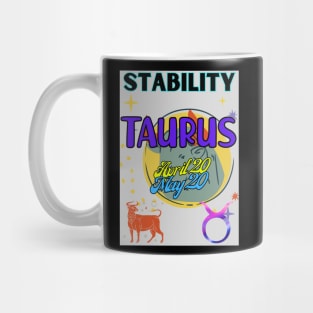 Astrology signs Taurus symbols Mug